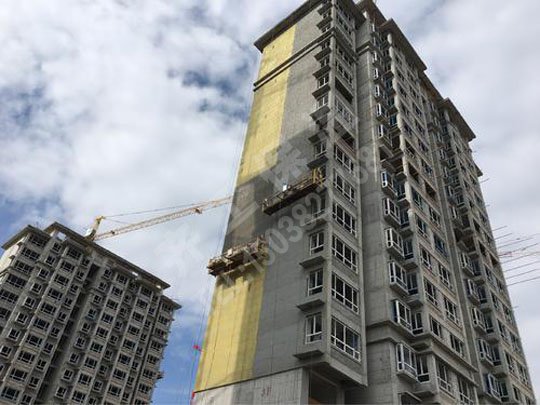 防火巖棉板隔離帶適用于薄抹灰系統 防火巖棉板隔離帶適用于薄抹灰系統